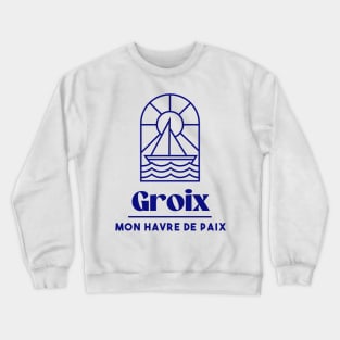 Ile de Groix my haven of peace - Brittany Morbihan 56 Sea Holidays Beach Crewneck Sweatshirt